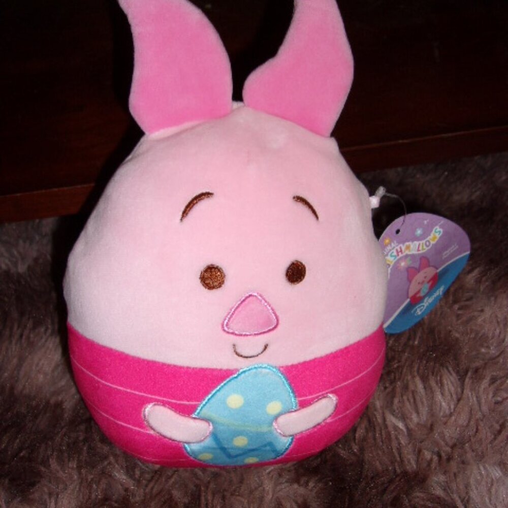 New Disney Squishmallow Piglet Easter